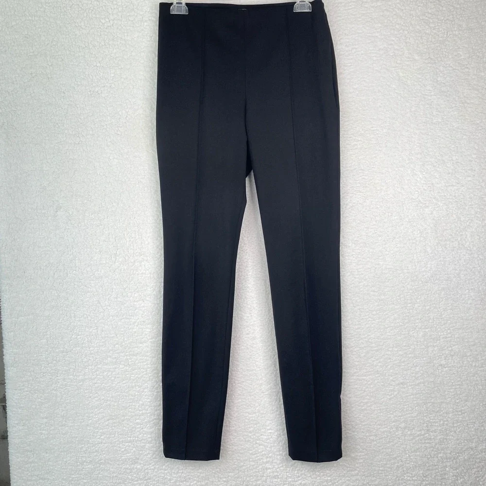 Banana Republic Sloan Black Slim Fit Seamed Front Pants‎ 8L High Rise Workwear